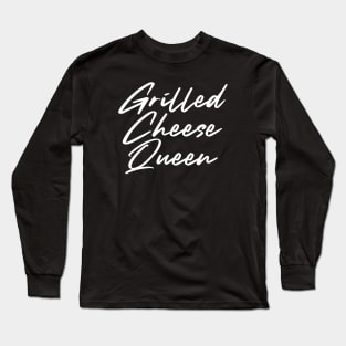 Grilled Cheese Queen Long Sleeve T-Shirt